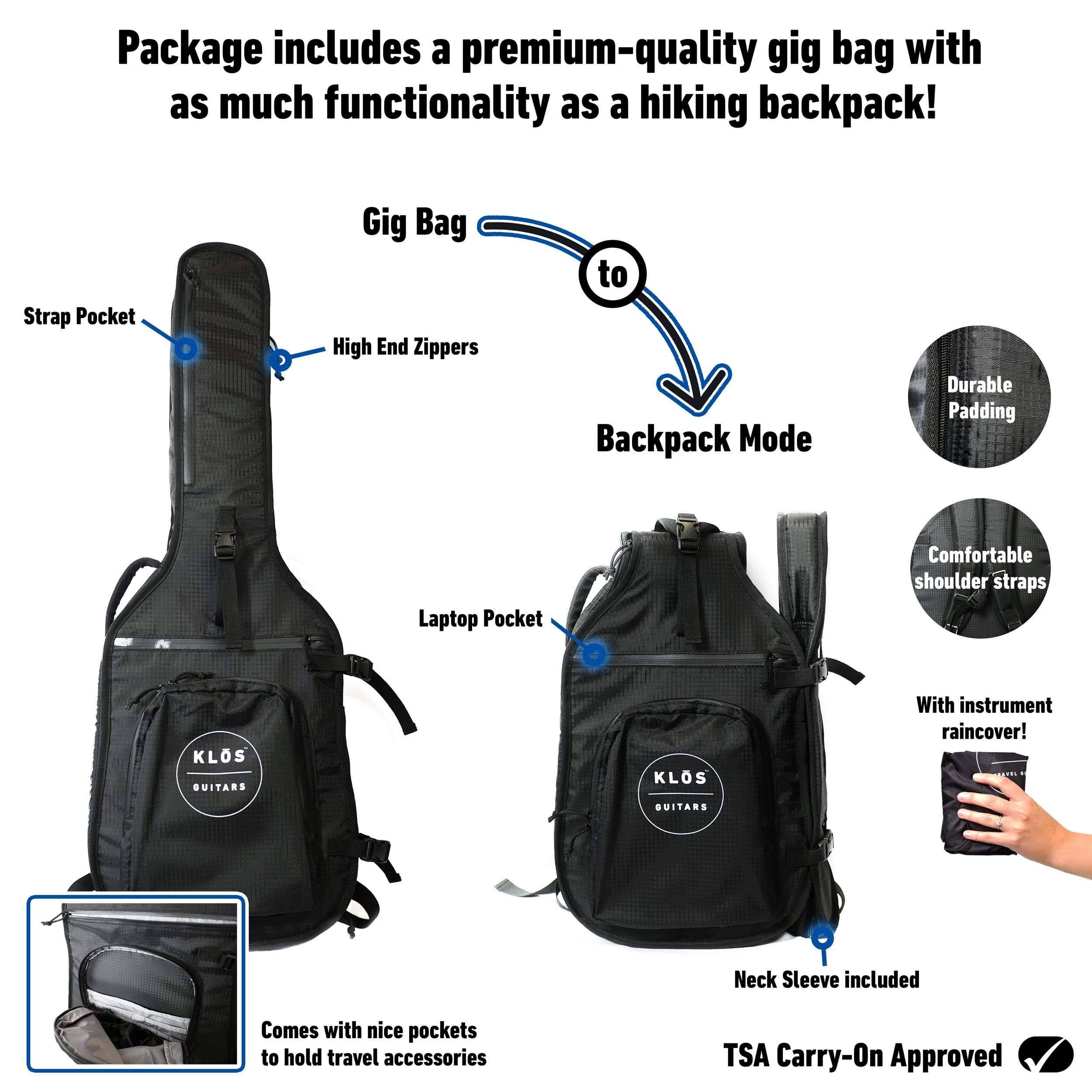 Acoustic Travel Guitar No