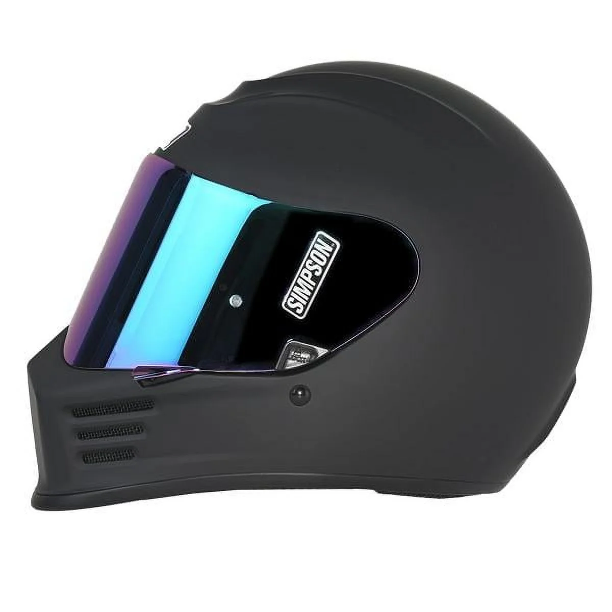 Simpson Racing SPBXX3 Speed Bandit Motorcycle Helmet Adult XXL Matte Black