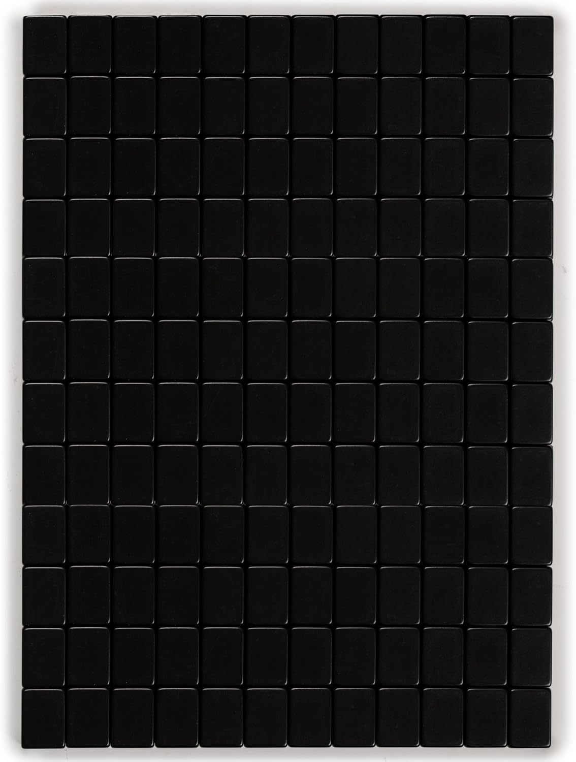 Yellow Mountain Imports Japanese Riichi Mahjong Set - Black Standard Size Tiles and Vinyl Case - with East Wind Tile, Set of Betting Sticks, & Dice Pack of 2