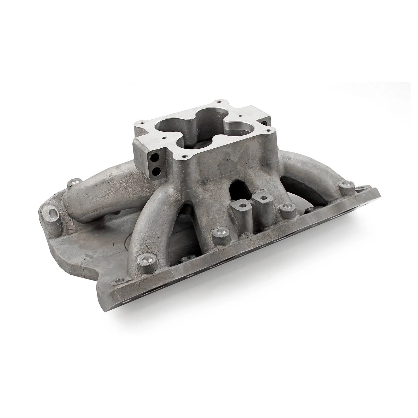 Ford 351W Windsor 3V (4V w/Tongues) Fusion High Rise Intake Manifold Satin
