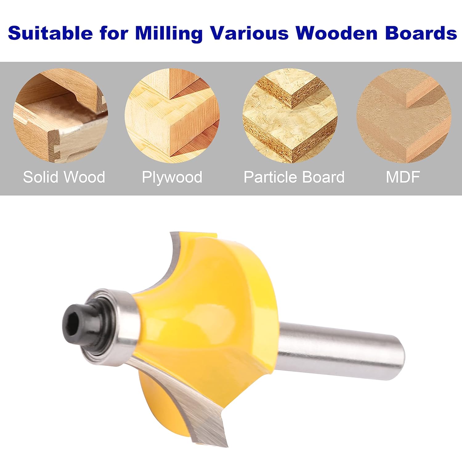 Platinumedge Router Bits Set, Tungsten Carbide Router Bits Set 1/4 Shank, Router Bit Kit for DIY, Woodworking Project, 35 Piece Set with Premium Aluminum Carry Storage Case