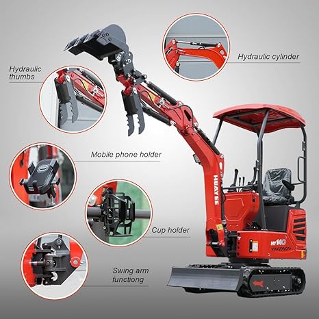 HY14C 1.4-ton mini excavator