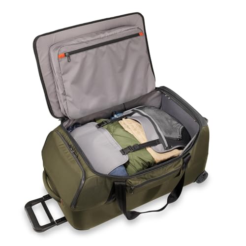 Briggs & Riley Travel Duffel Bag - Weekender & Overnight Luggage for Women & Men, Softside Bag - ZDX Collection