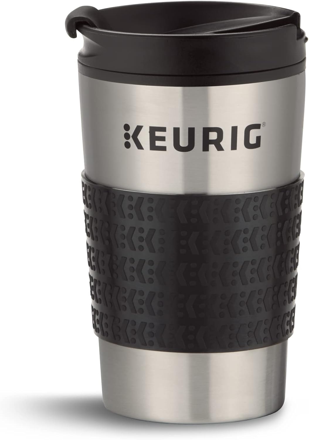 Keurig K-Mini Plus Single Serve K-Cup Pod Coffee Maker with Travel Mug (1 Count) Bundle