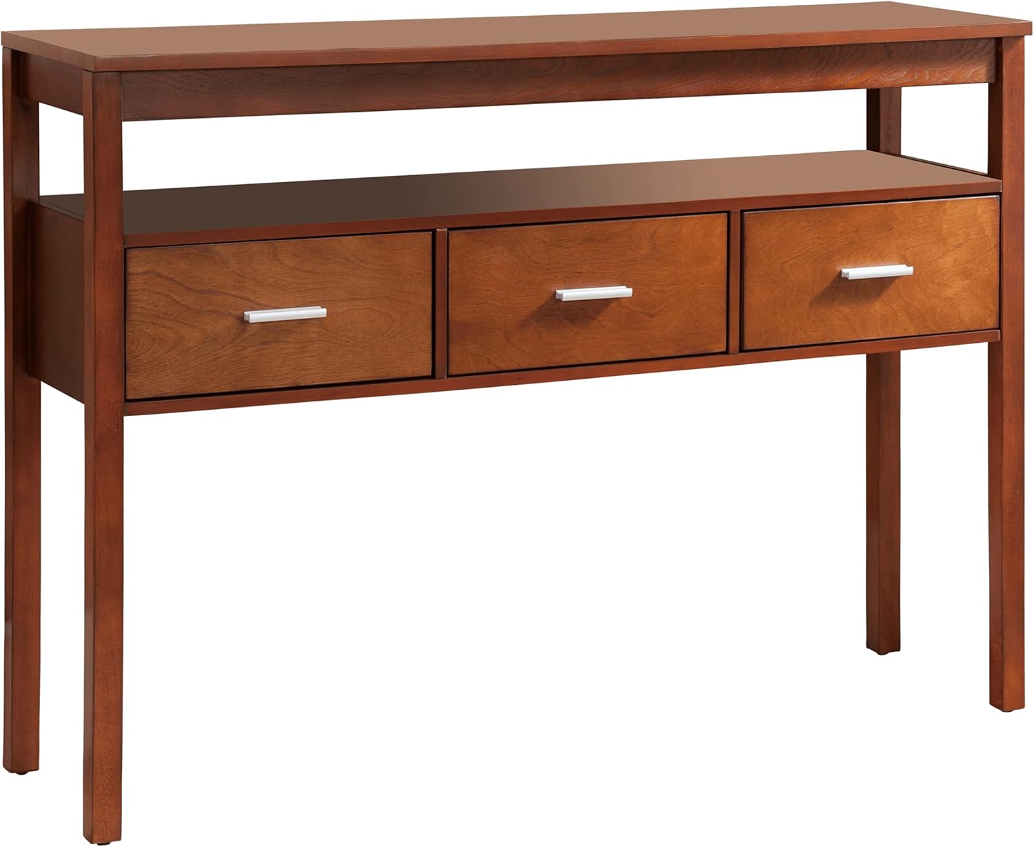 Luxurious Design Style Console Table, Furniture Walnut Wood Hall Side Cabinet Accent Furniture, Hallway, Entryway Home Decor