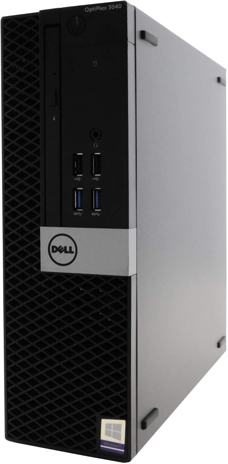 Dell Optiplex 6th Generation Desktop Computer | Quad Core Intel i5 (3.2) | 32GB DDR3 RAM | 500GB SSD Solid State | Windows 10 Professional | Home or Office PC (Renewed)