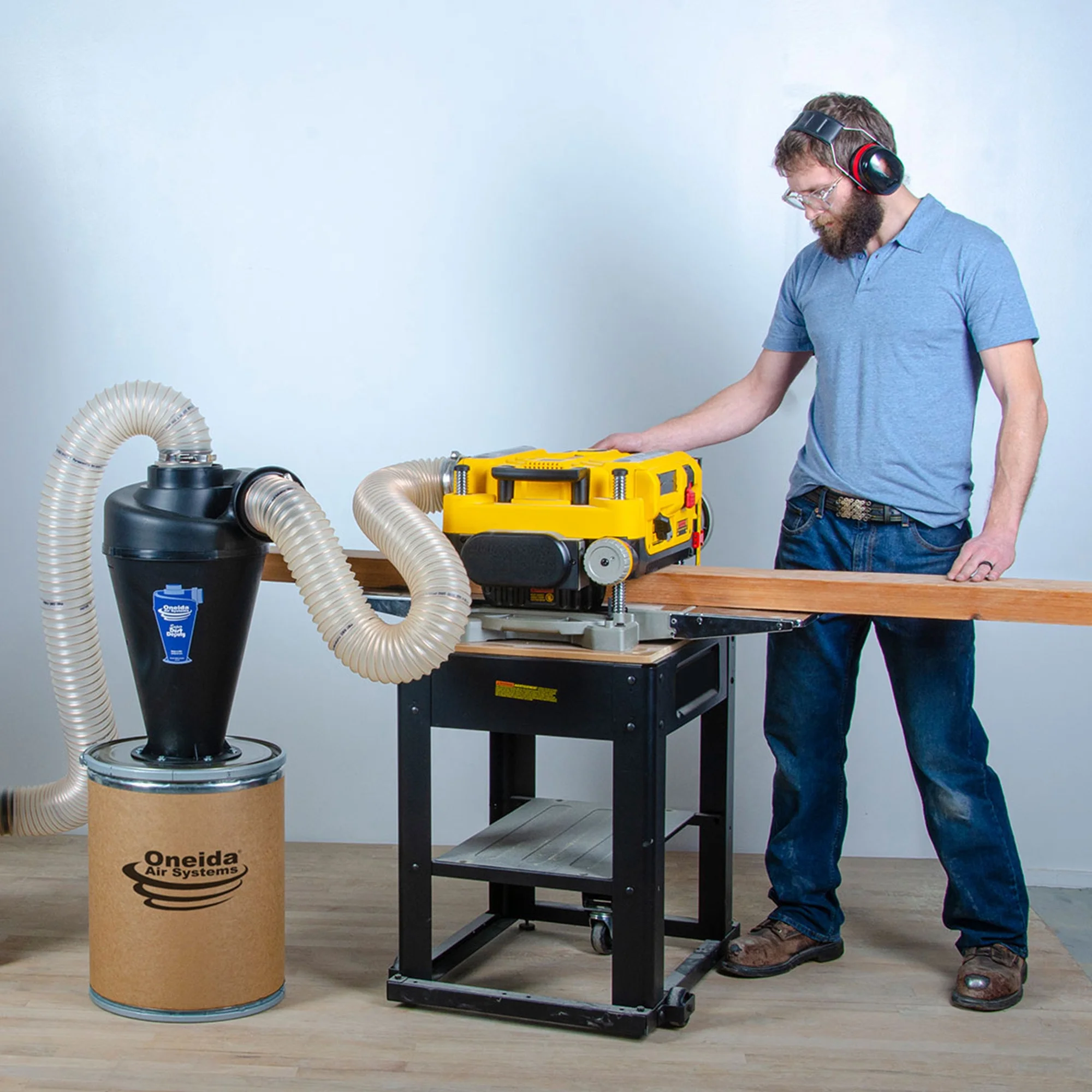 Oneida Air Systems Super Dust Deputy 4/5 Deluxe Cyclone Kit, Black