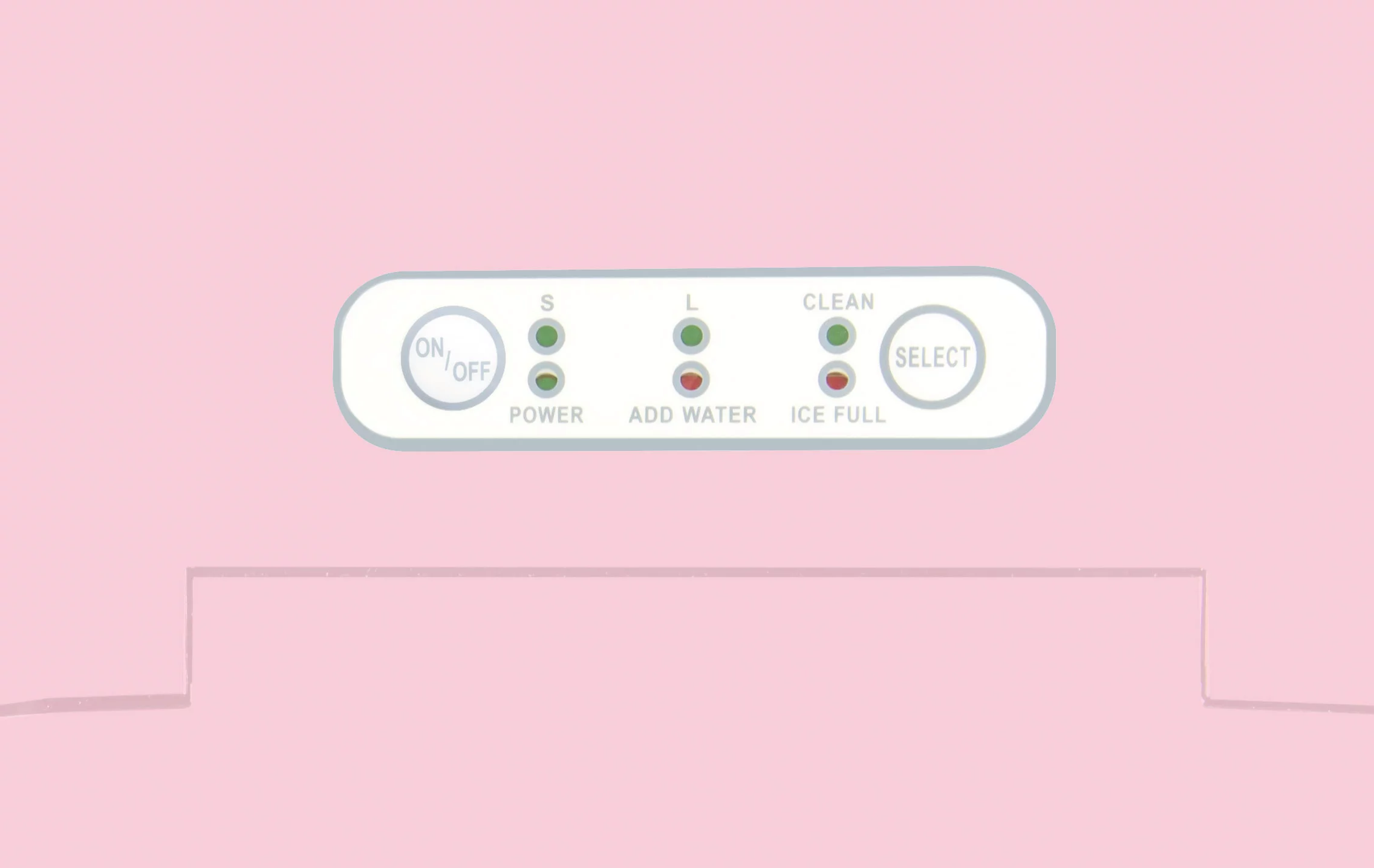 Igloo IGLICEB26HNPK 26-Pound Automatic Self-Cleaning Portable Countertop Ice Maker Machine With Handle, Pink