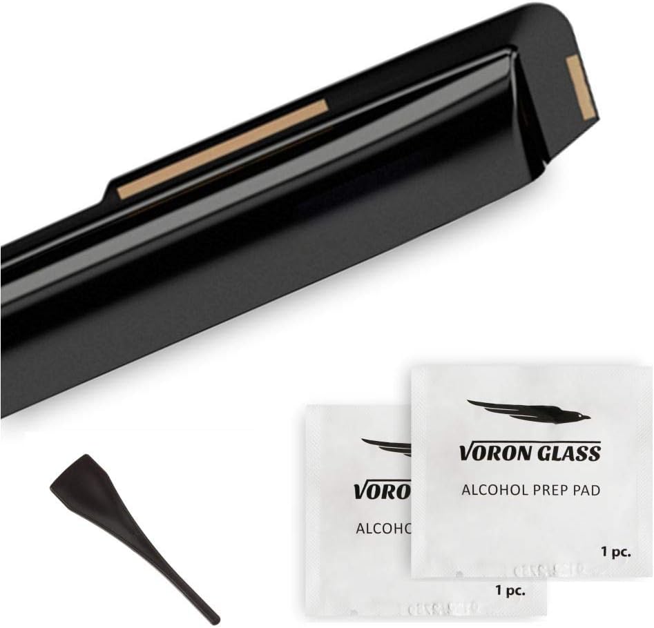 Voron Glass in-Channel Extra Durable Rain Guards for Trucks Toyota Tacoma 2016-2022 Double Cab, Window Deflectors, Vent Window Visors, 4 Pieces - 220056