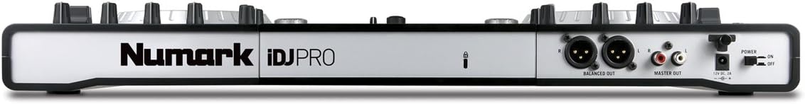 Numark iDJ Pro | Professional DJ Controller for iPad with XLR, RCA, Mic, and Headphones Connections