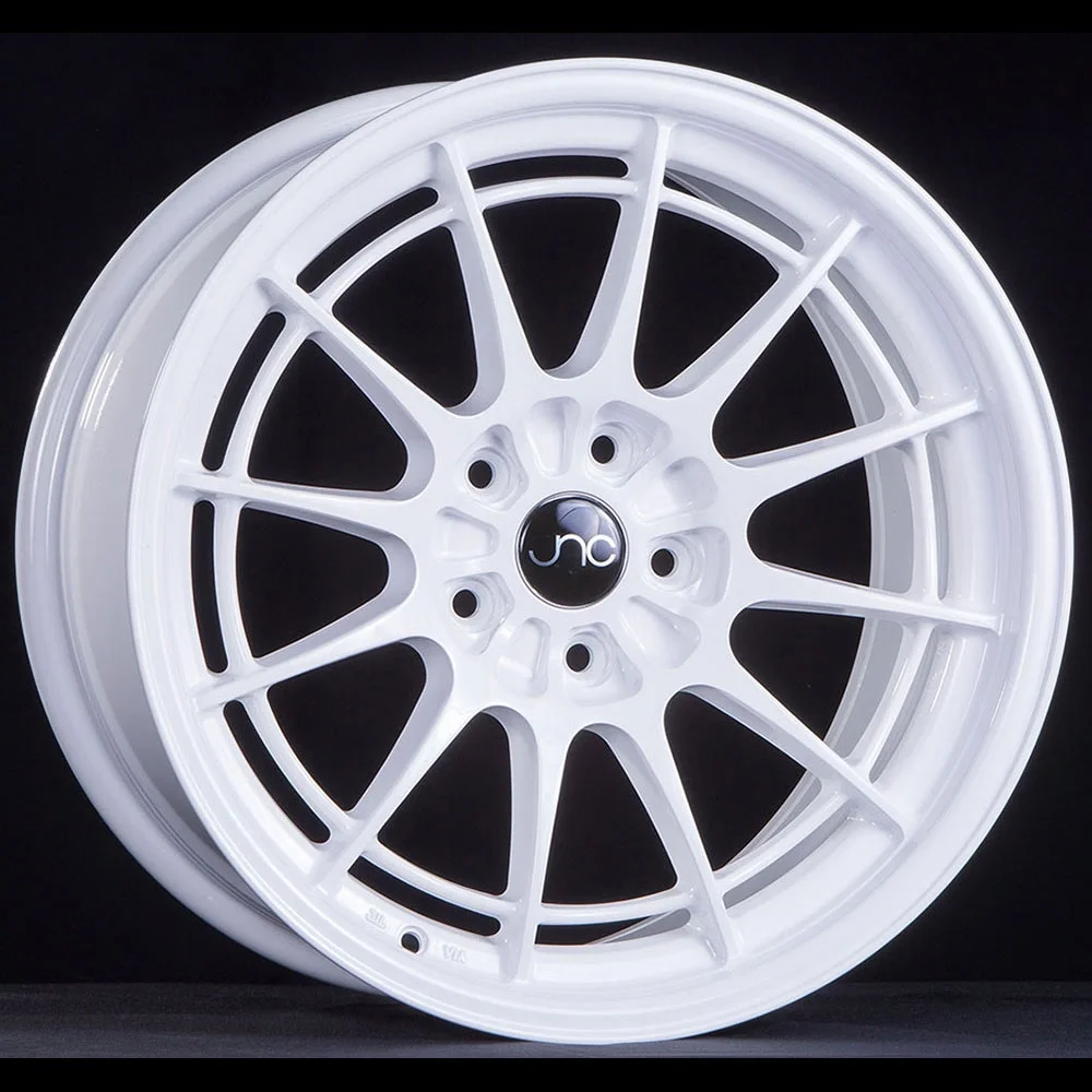 For 18x9.5 inch (1 Single Wheel Only) JNC Wheels - 18" JNC033 White Rim - 5x114.3 JNC Wheels-21238278022
