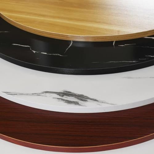Large Lazy Susan 30in 36in 40in Wooden Round Turntable, Rotating Serving Tray for Table Top/Counter Top/Eazy to Share Food (Color : Beige, Size : 80cm/30)