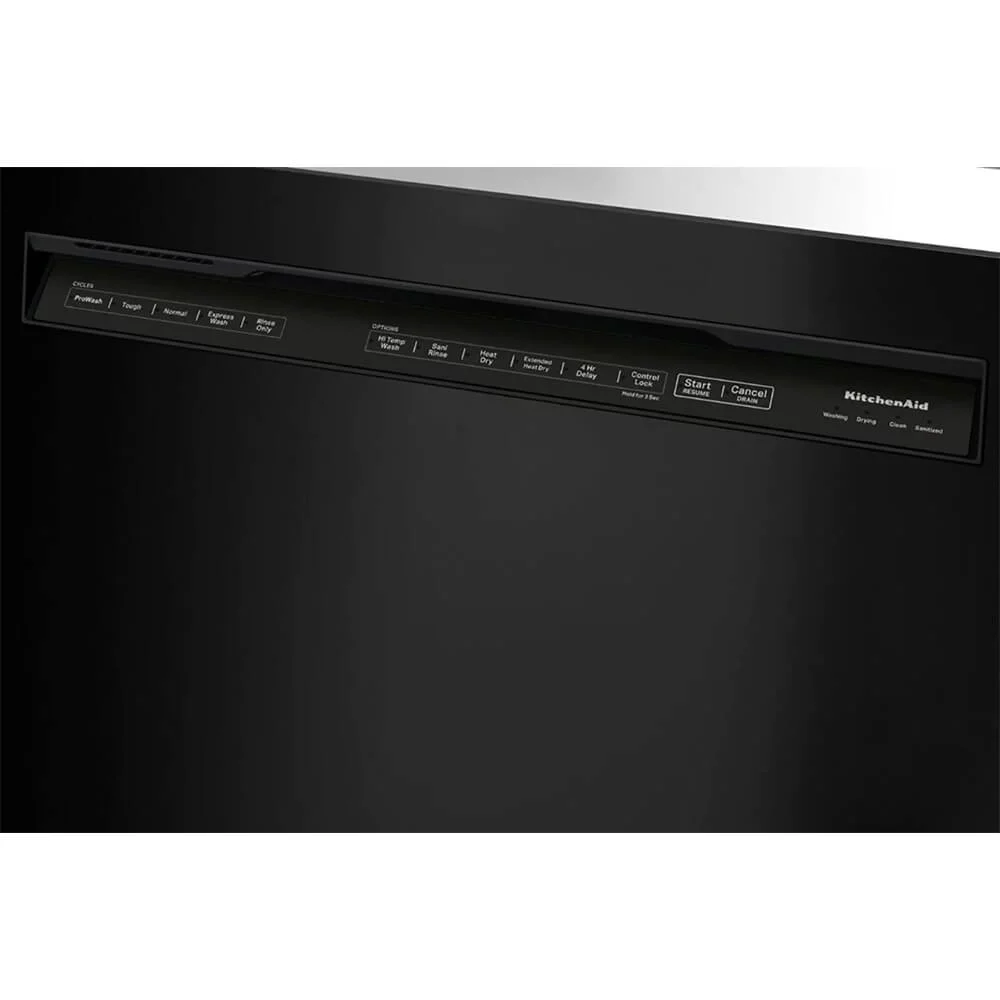 KitchenAid KDFE204KBL 39 dBA Black Dishwasher with Third Level Utensil Rack
