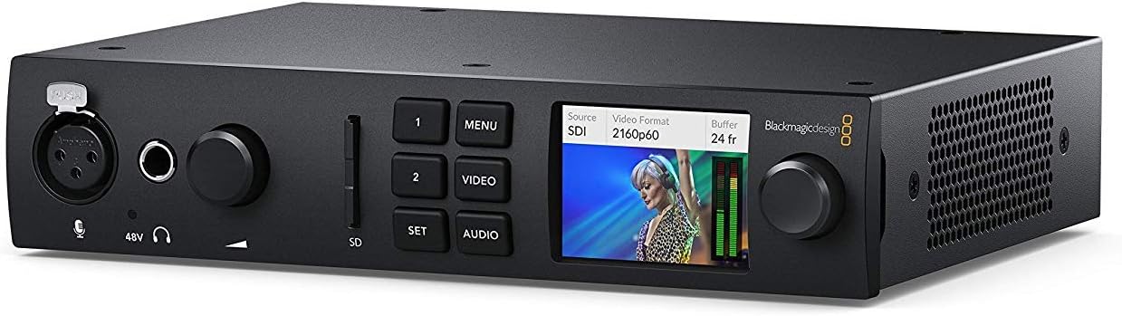 Blackmagic Design UltraStudio 4K Mini with 64GB Extreme PRO Memory Card & 3' HDMI Cable Bundle