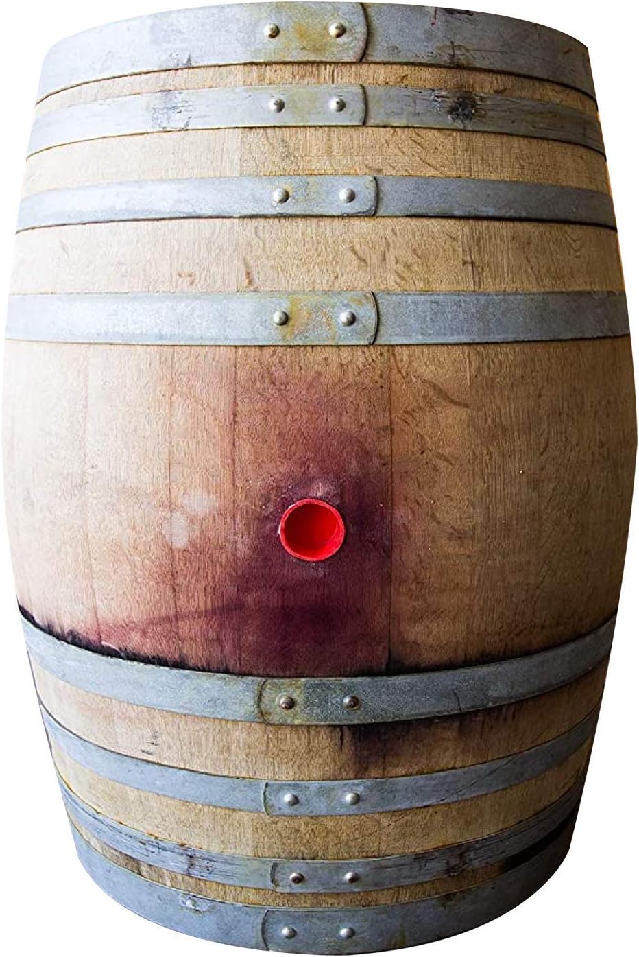 Midwest Barrel Company Authentic Kentucky Bourbon/Whiskey Barrel (53 Gallon) Used Genuine American Oak Wood Barrel