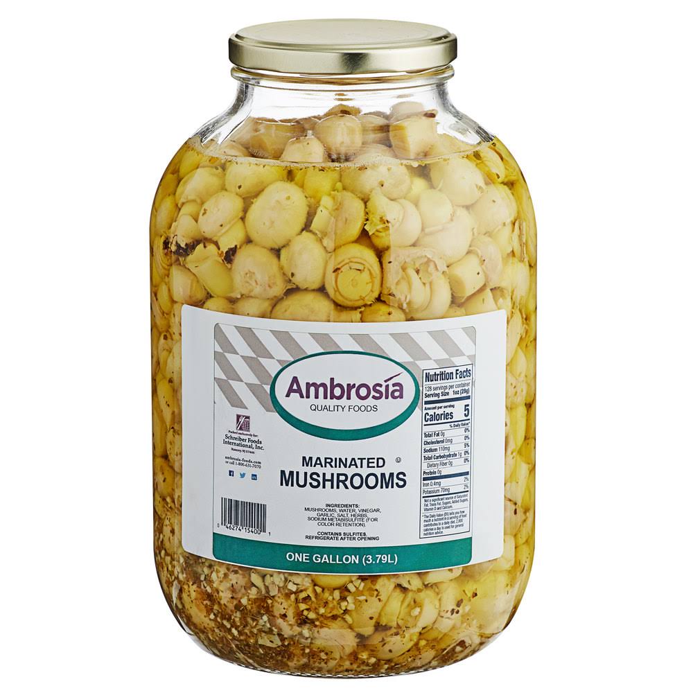 Castella Marinated Mushrooms - 1 Gal