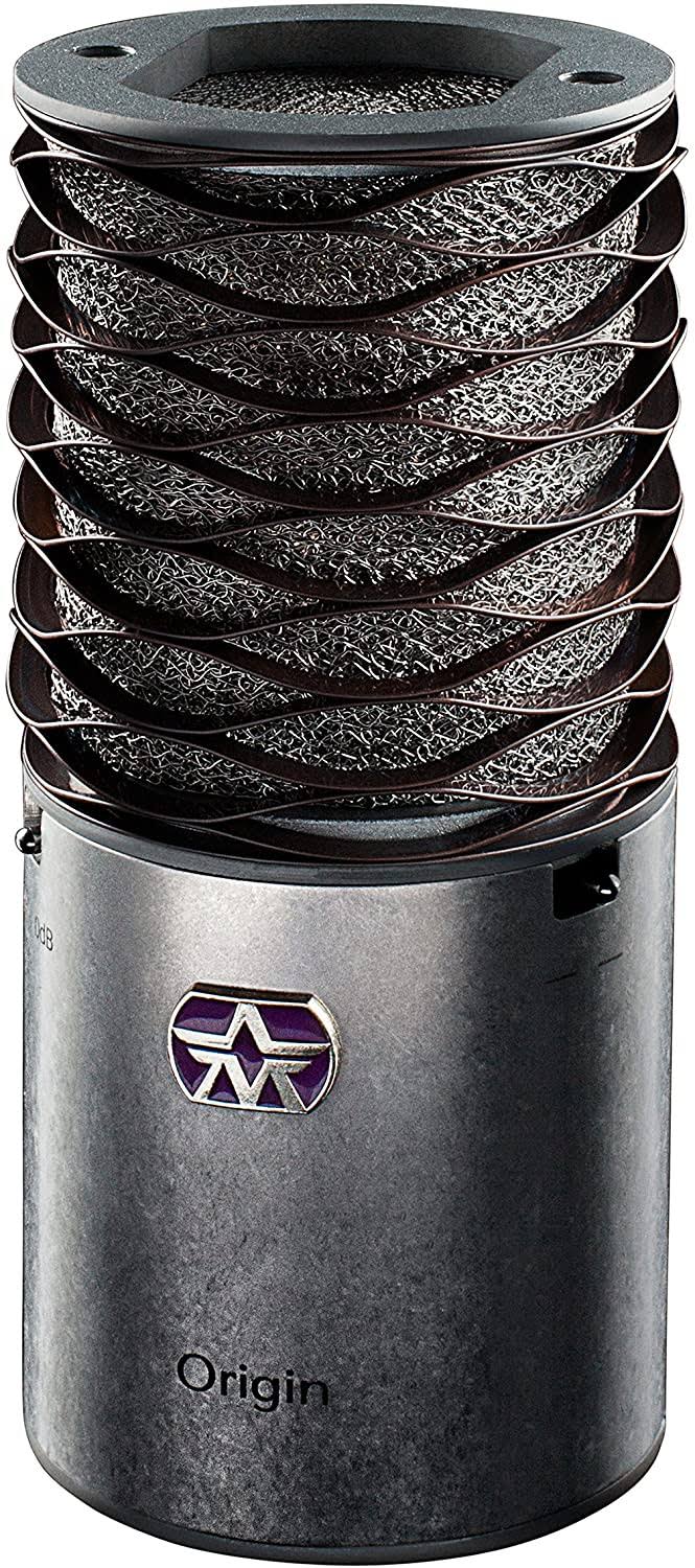 Aston Microphones Origin Large Diaphragm Cardioid Condenser Microphone + On-Stage Euro Boom Mic Stand + Mic Cable