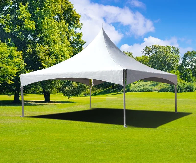TentandTable High Peak Frame Outdoor Canopy Tent, White, 20 ft x 20 ft