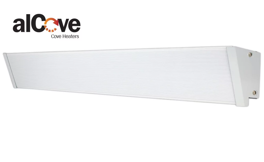 King Electric 71" 840W 240V Cove Heater, White, KCV2409-W