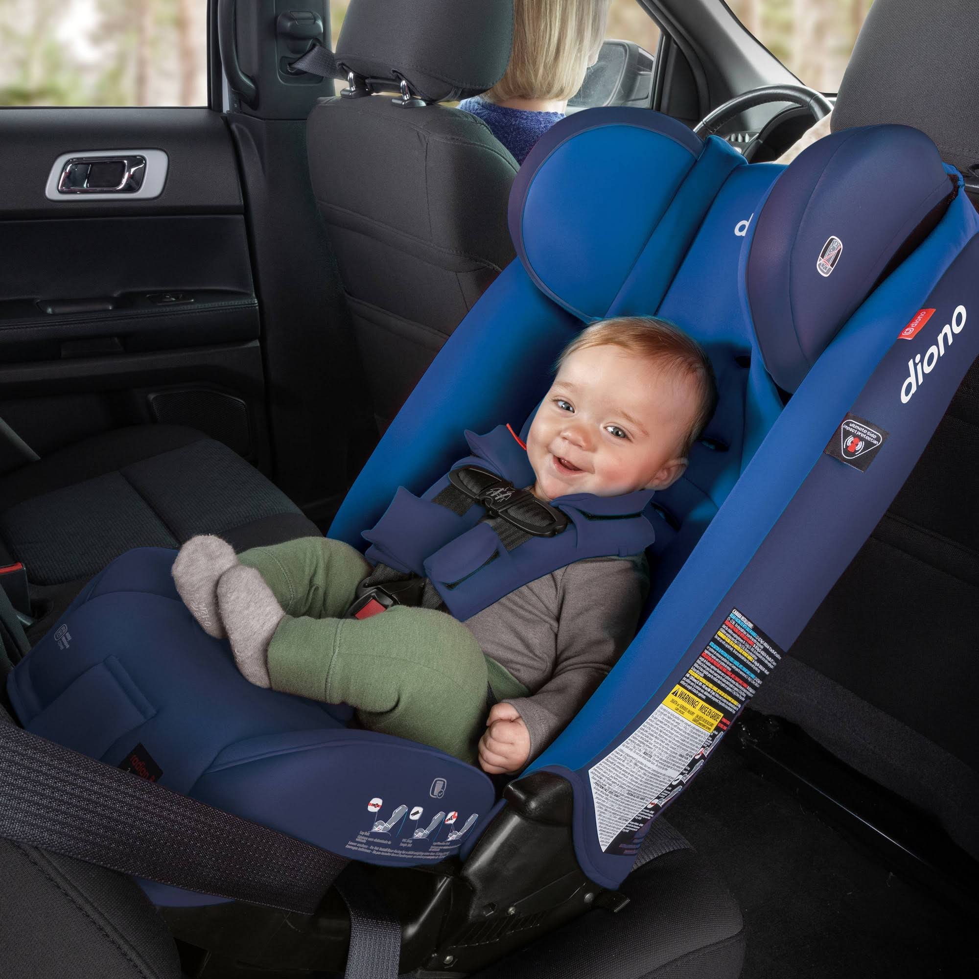 Diono Radian 3 RXT All-in-One Convertible Car SEAT, Blue
