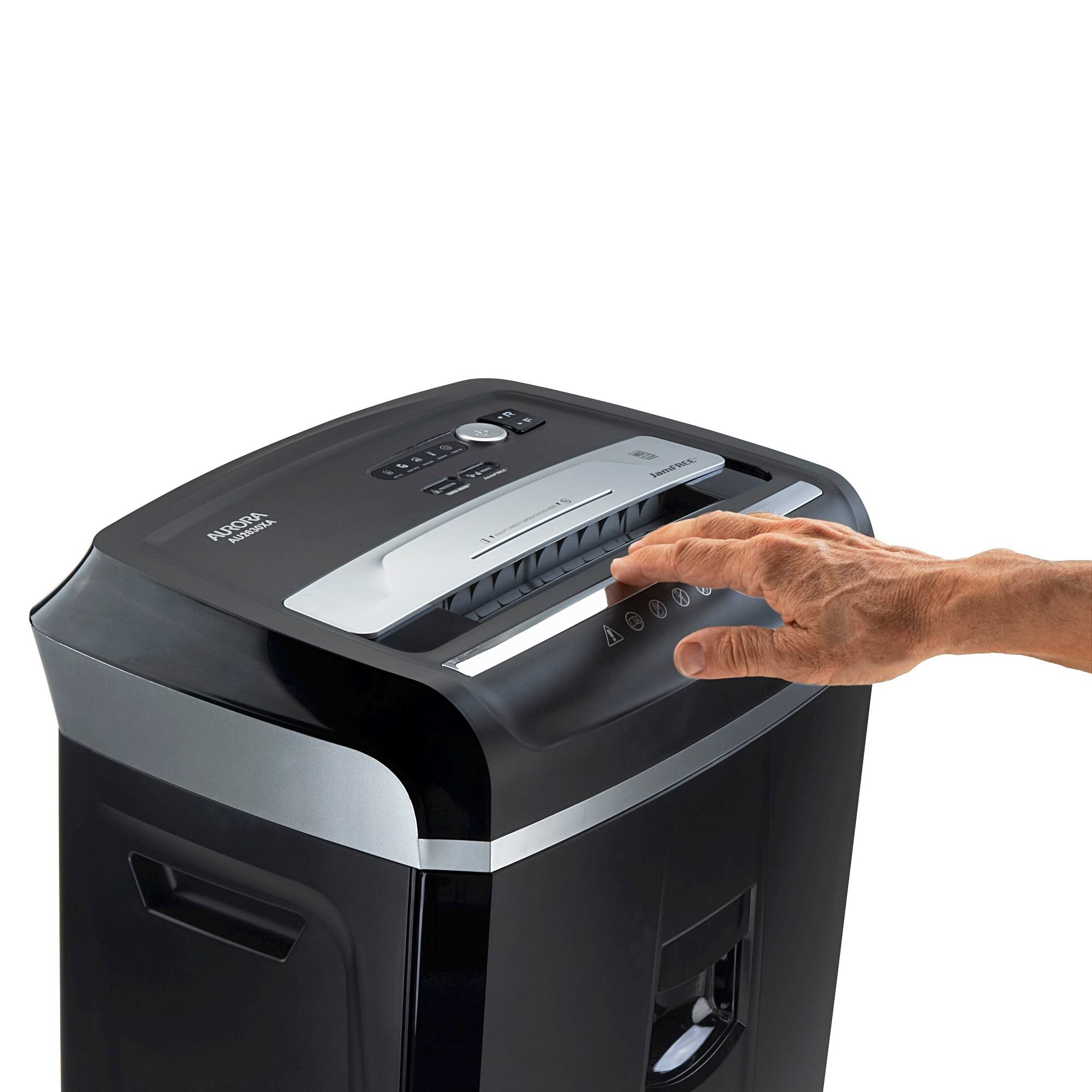 Aurora Au1630xa 16 Sheet Jam Free Cross Cut Shredder