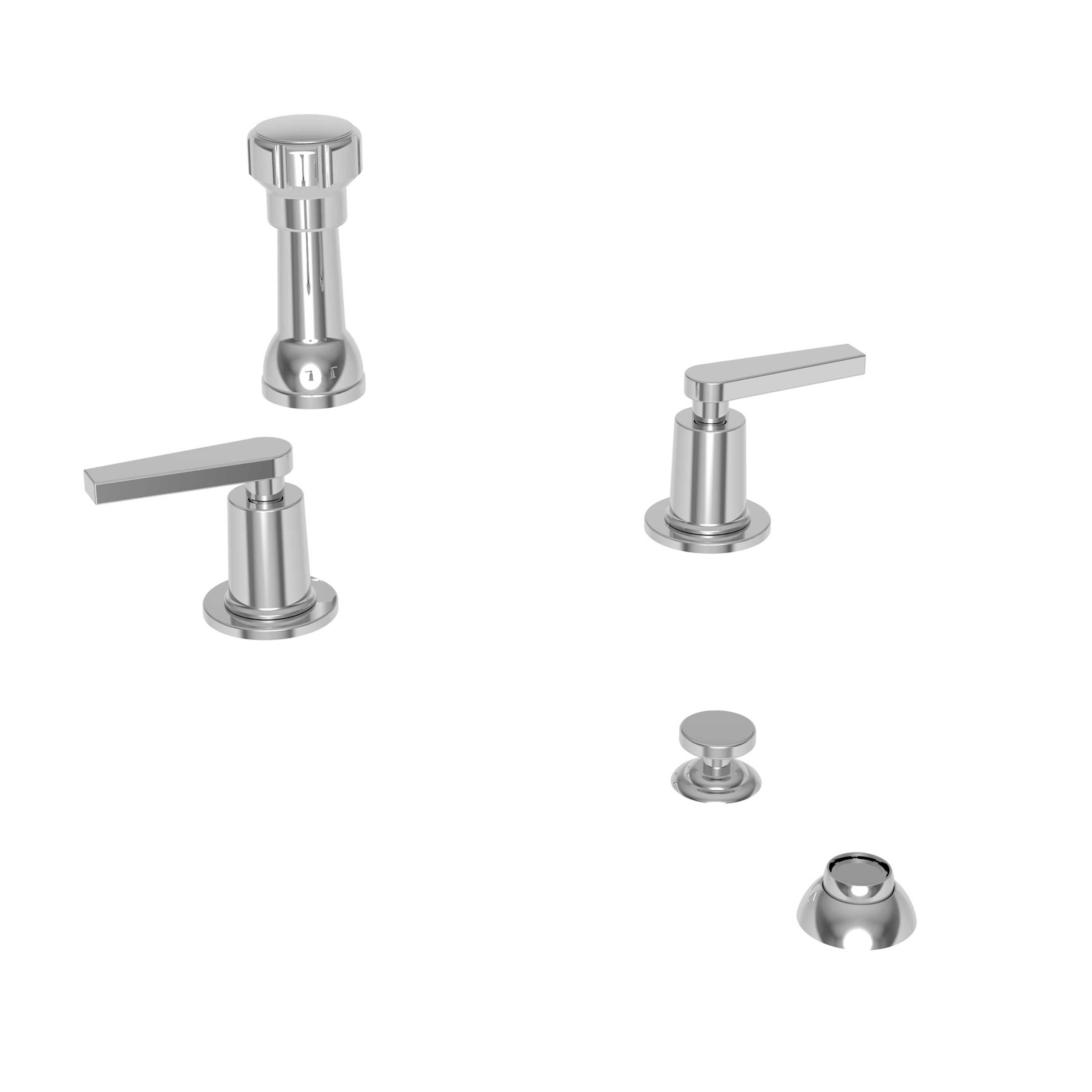 Newport Brass 2979/26 Dorrance Bidet Set Polished Chrome