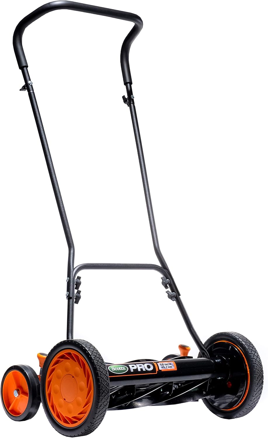 Scotts 716-18S 18-Inch 7-Blade Push Manual Reel Lawn Mower, Green