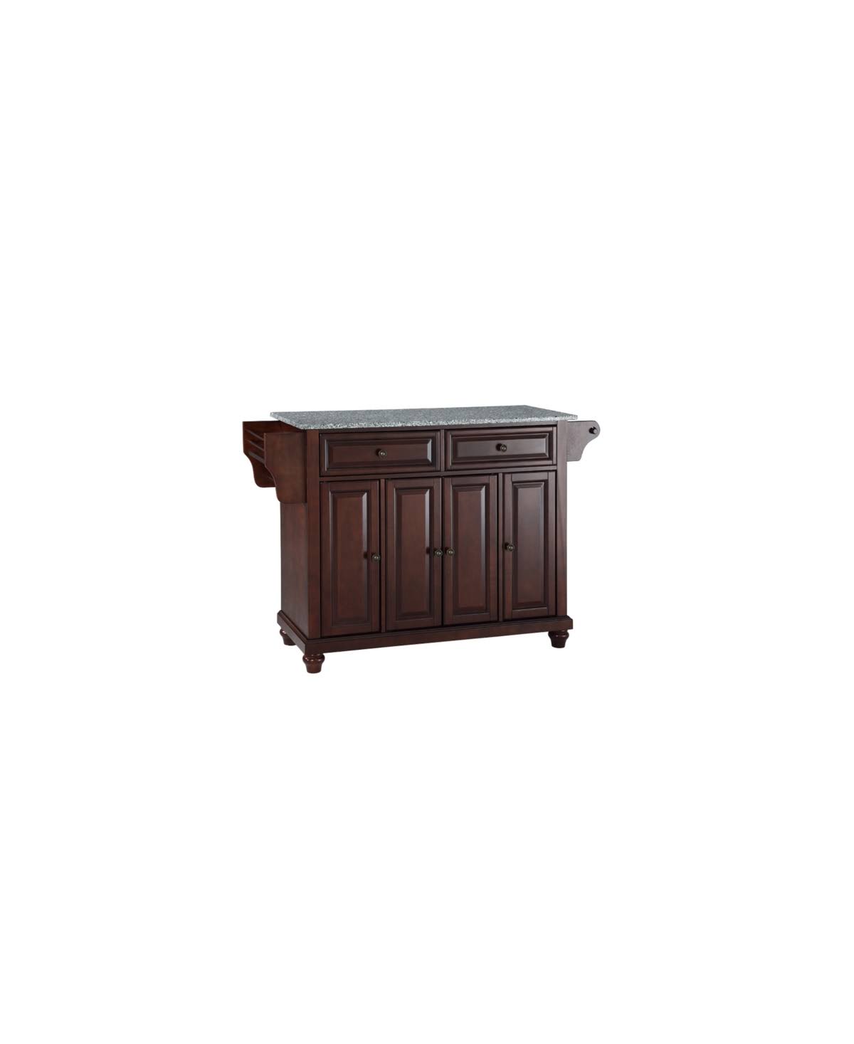 Cambridge Solid Granite Top Kitchen Island - Crosley - White