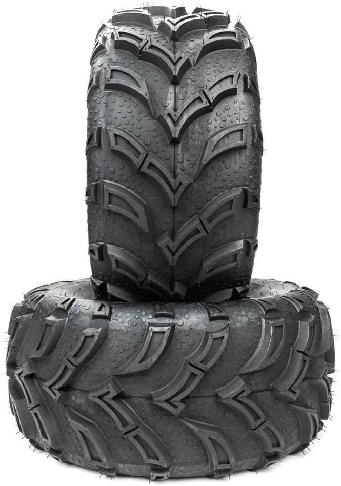 MILLION PARTS 2 ATV/UTV Tires 25x10-12 25x10x12 Rear 6PR