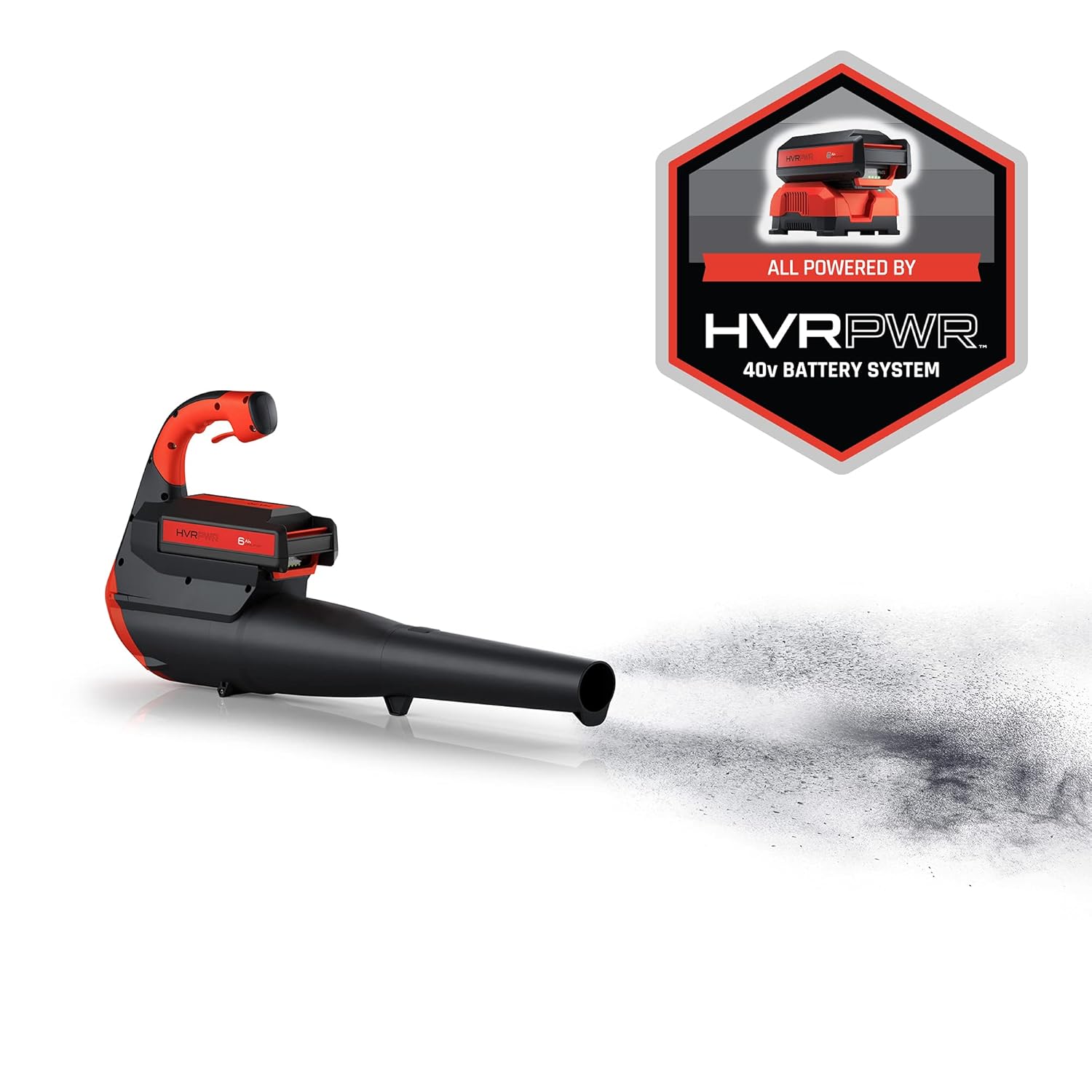 Hoover Commercial HVRPWR™ 40V Cordless Blower, Lightweight Portable, 11 Pounds, CH97019, Black/Orange (Tool Only)