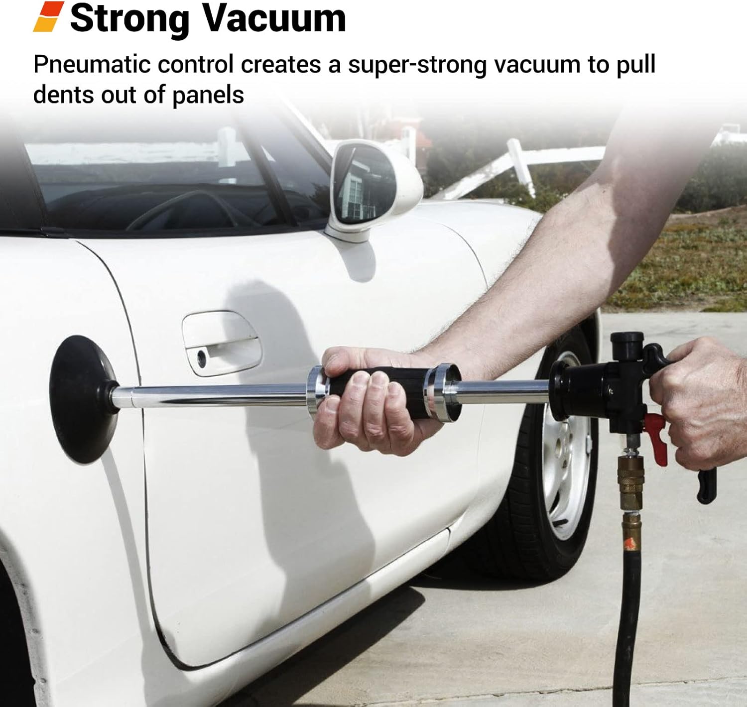 EWK Pneumatic Suction Dent Puller for 75-125mm Car Body Panel Dent Repair