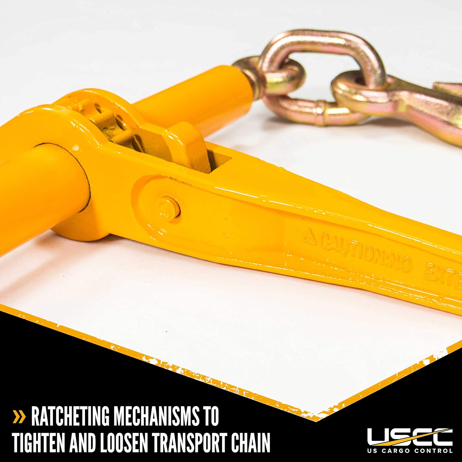 Peerless Ratchet Binder Plus Loadbinder - 3/8 Inch x 1/2 Inch Load Binder - Easily Secure Heavy Loads to A Truck Or Flatbed Trailer - Ratchet Binder with 12,000 Pound Working Load Limit - 2 Pack