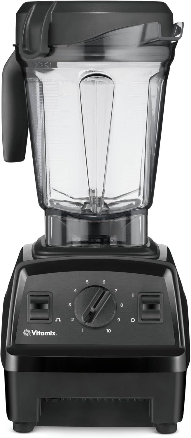 Vitamix Explorian Blender, Professional-Grade, 64 oz. Low-Profile Container, Black - 65542 (Renewed Premium)