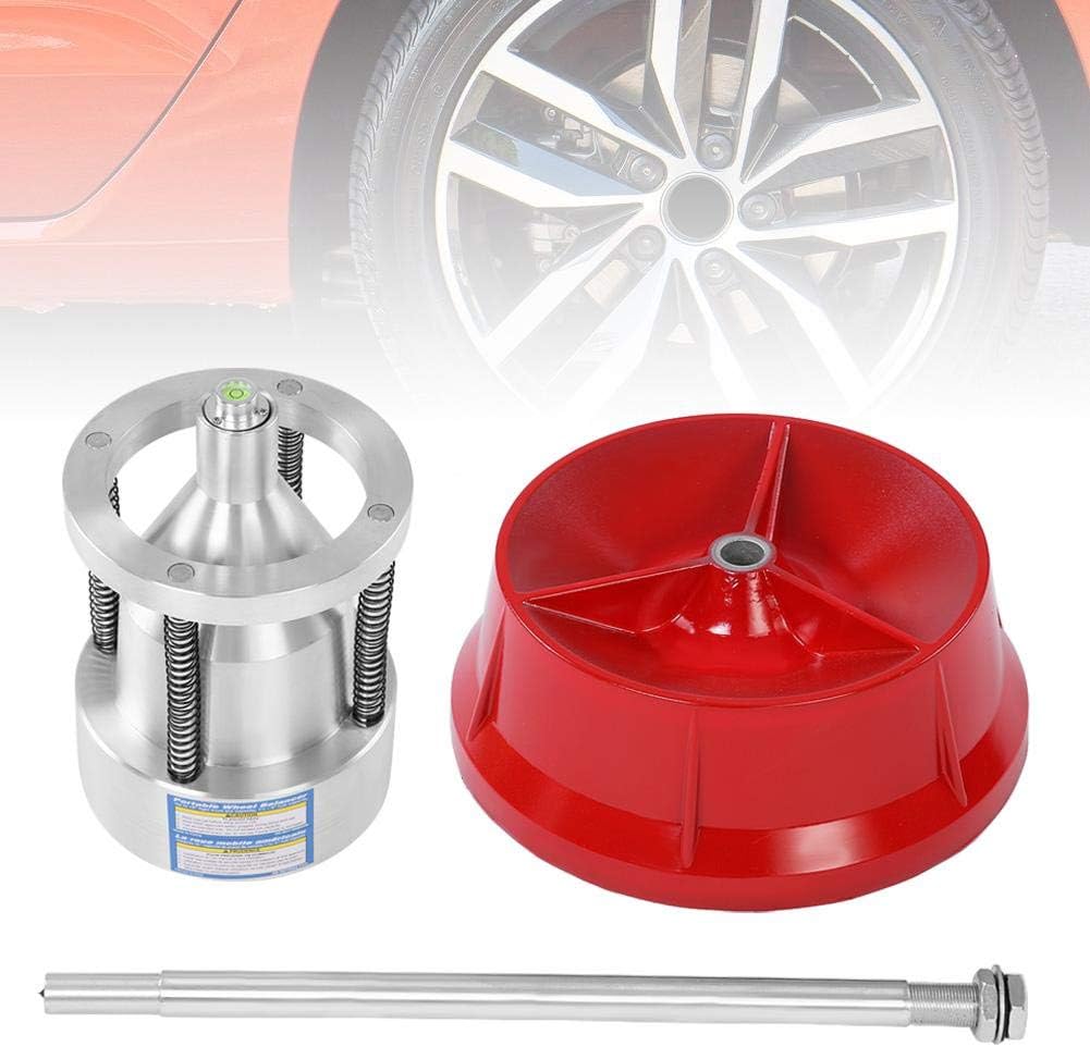 1 Pcs Portable Wheel Balancer,Car Truck Portable Hubs Wheel Tire Balancer Bubble Level Heavy Duty Rim For Most Cars and Light Trucks