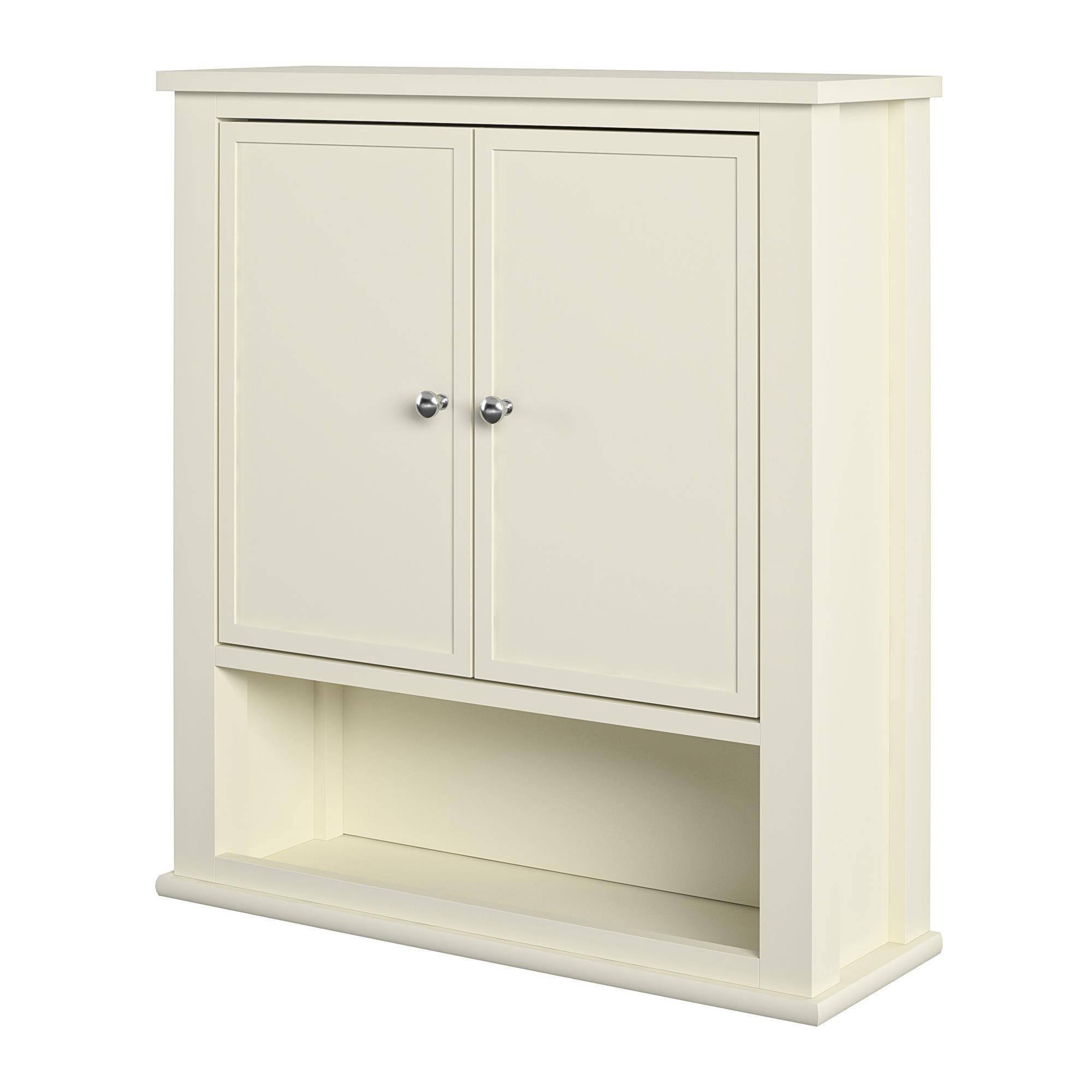 Ameriwood Franklin Wall Cabinet Soft White 80138316