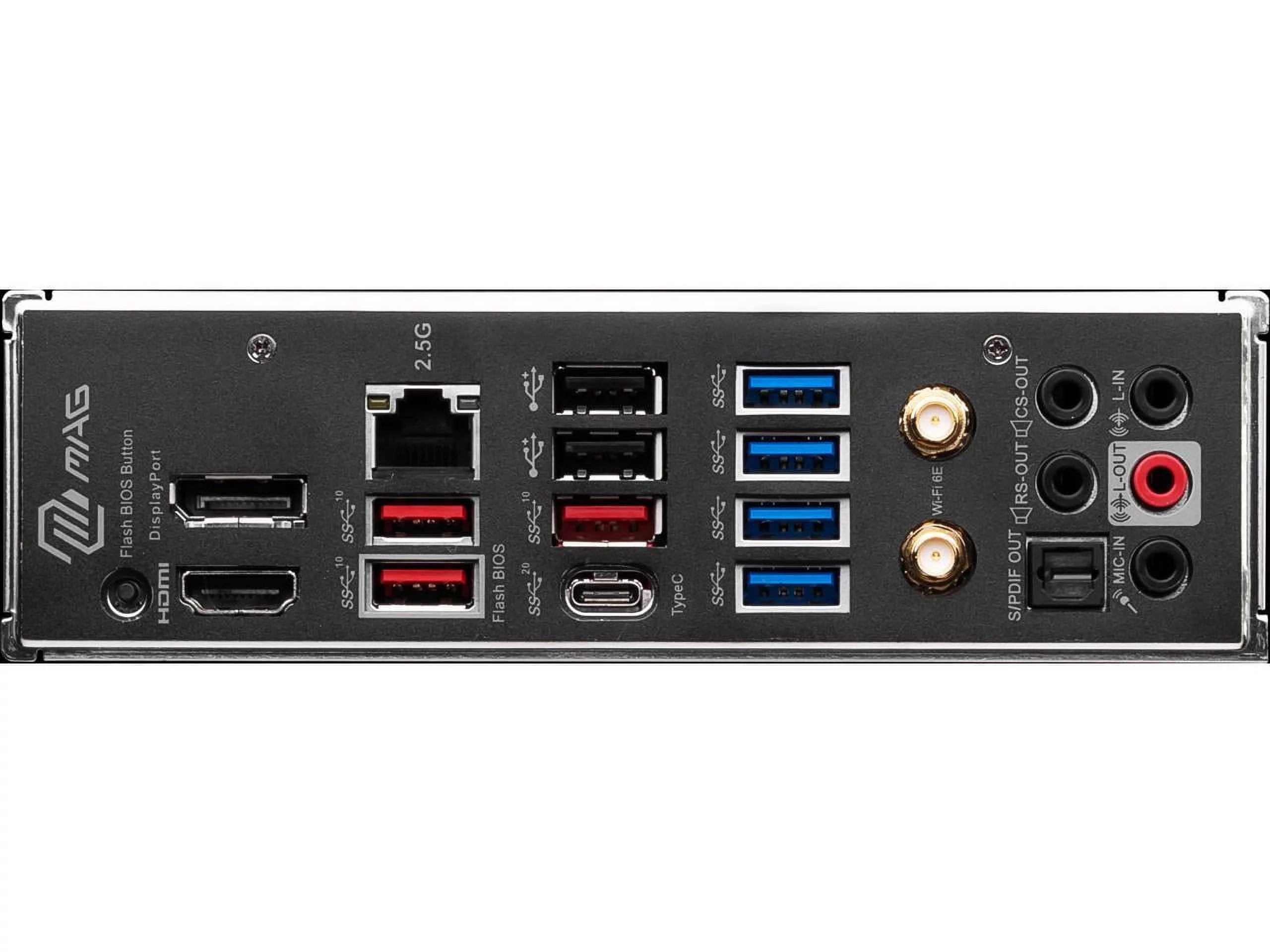MSI MAG B650 Tomahawk WiFi Gaming Motherboard (AMD AM5, ATX, DDR5, PCIe 4.0, M.2, SATA 6Gb/s, USB 3.2 Gen 2, HDMI/DP, Wi-Fi 6E, AMD Ryzen 7000 Series Desktop Processors) (Factory Refurbished)