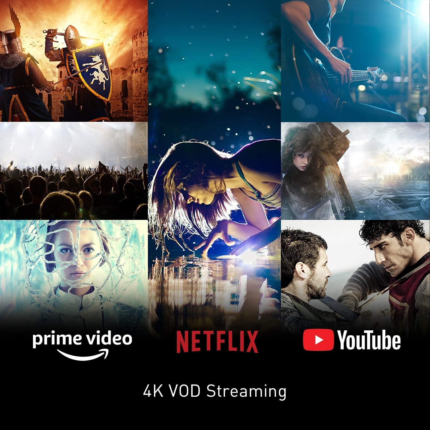Panasonic Streaming 4K Blu Ray Player, Ultra HD Premium Video Playback with Hi-Res Audio, Voice Assist - DP-UB420-K (Black)