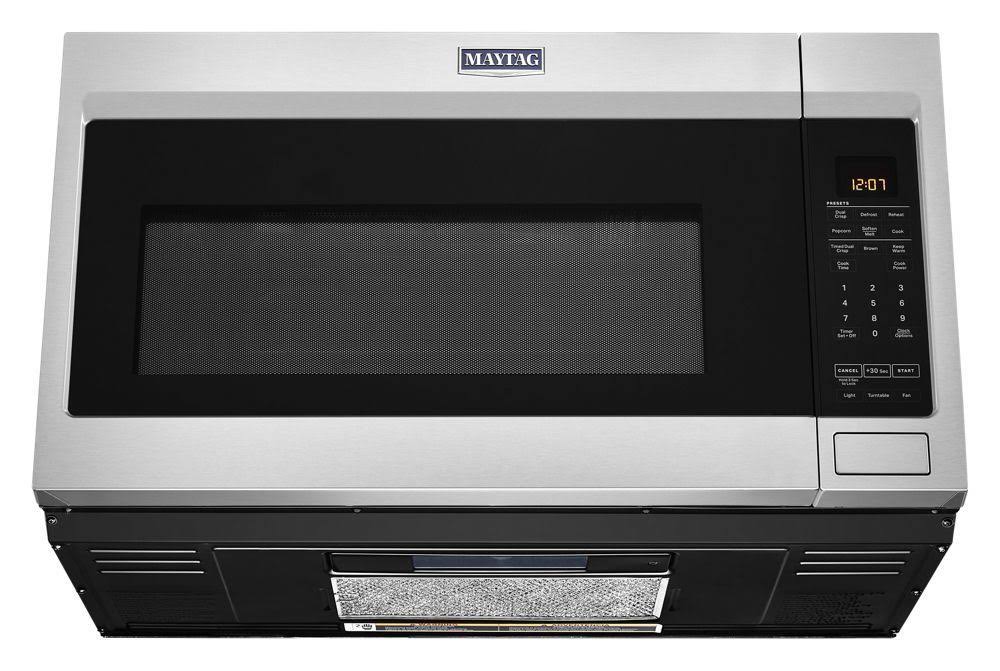 Maytag MMV4207JZ Over-the-range Microwave with Dual Crisp Feature - 1.9 Cu. ft. Stainless Steel