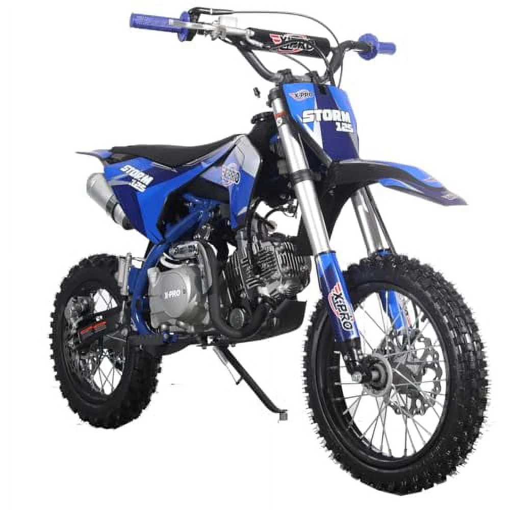 X-PRO Brand New 125cc Dirt Bike with Automatic Transmission, Electric Start, Big 14/12 Tires