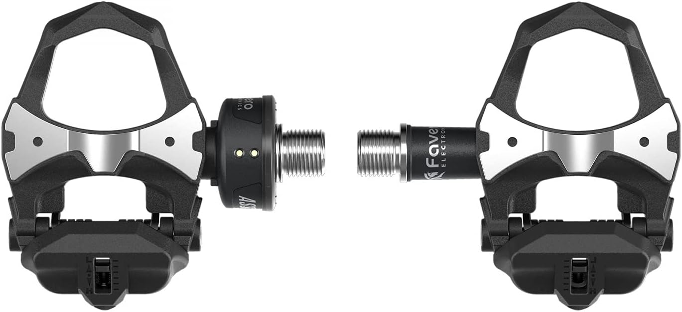 FAVERO Assioma Uno Side Power Meter Pedal Based for Cyclists/Bike,IAV Double USB Cable Cycling Dynamics With Cleats