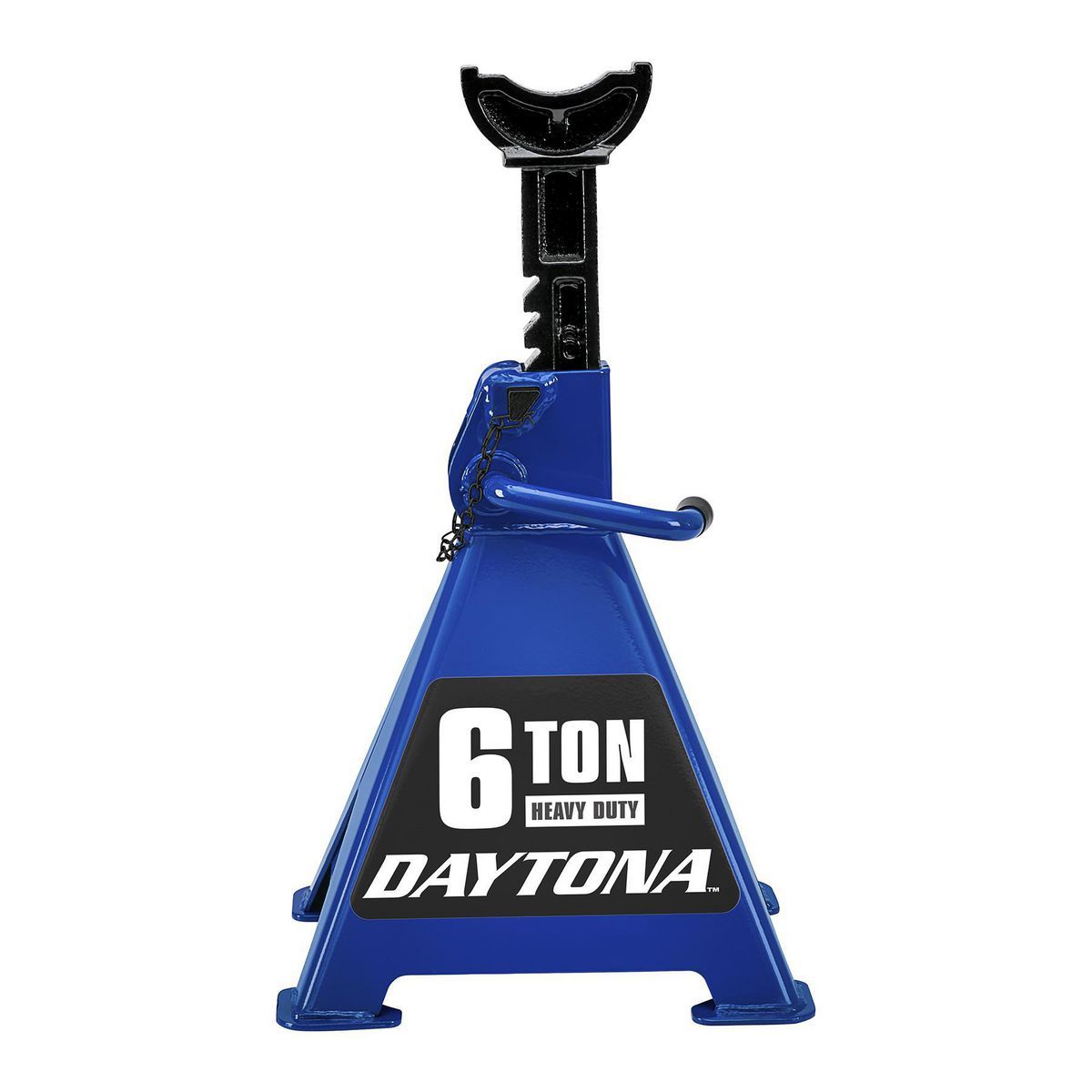 DAYTONA 6 Ton Heavy Duty Ratcheting Jack Stands, Slate Gray