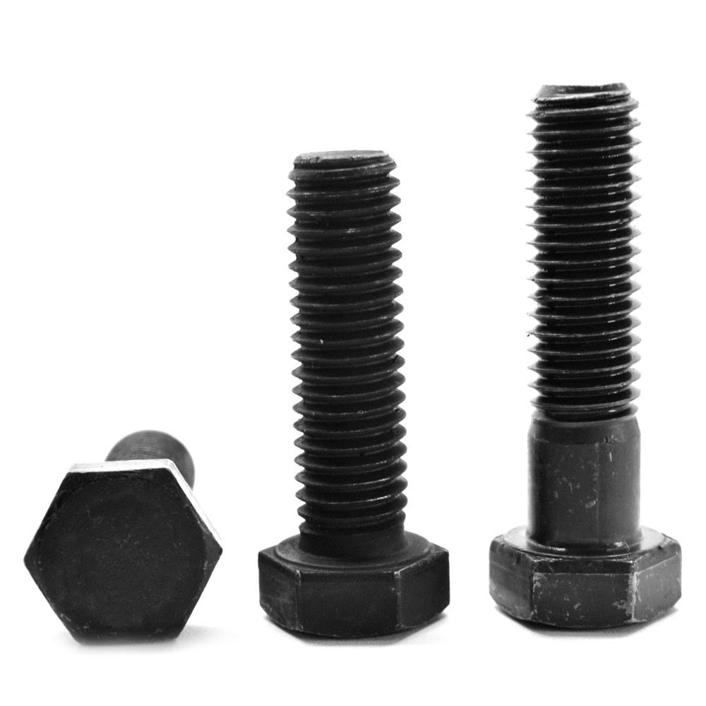 1 1/8x22-12 x 7x22 (PT) Fine Thread Grade 8 Hex Cap Screw (Bolt) Alloy Steel Black Oxide