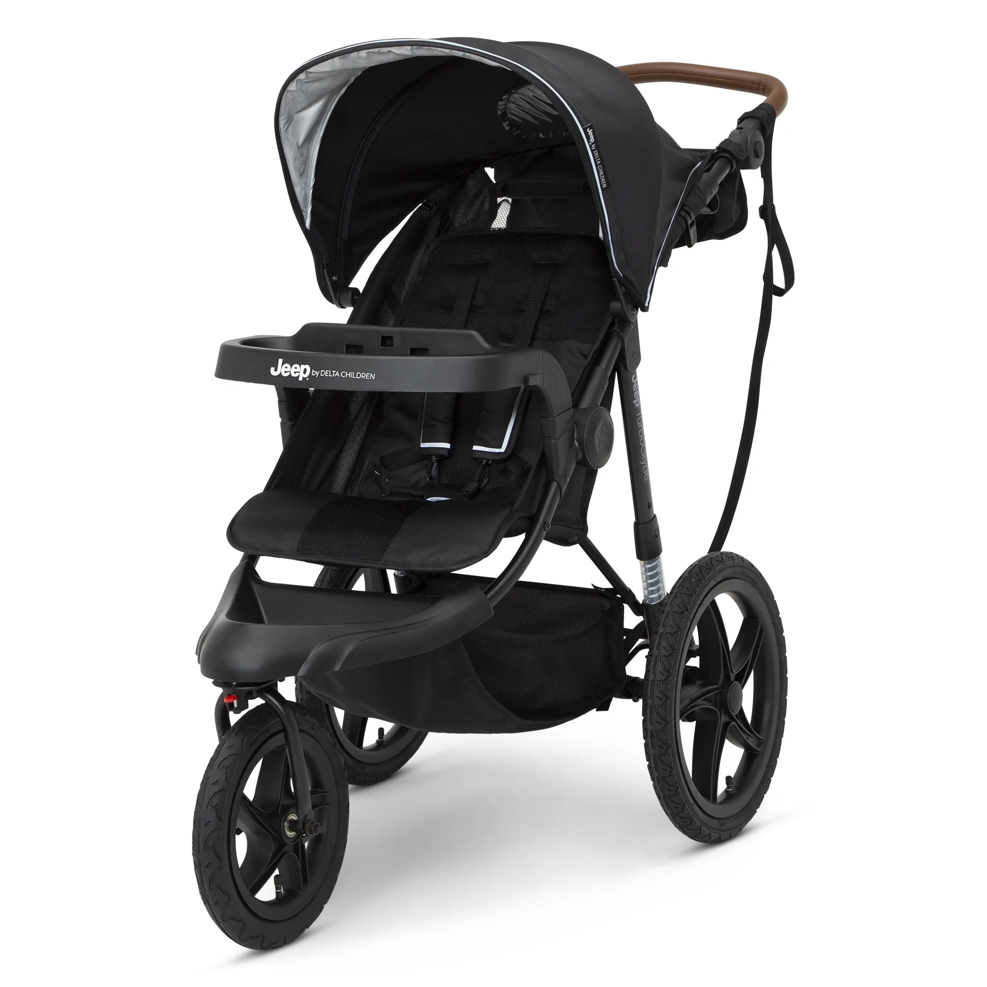 Jeep TurboGlyde Jogging Stroller by Delta Children, Black