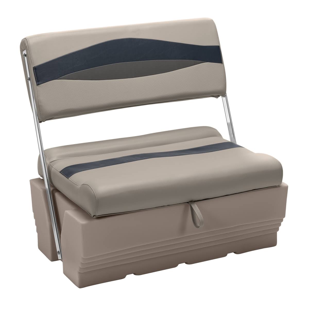Wise Premier Pontoon Flip-Flop SEAT, Mocha Java-Midnight-Rock Salt