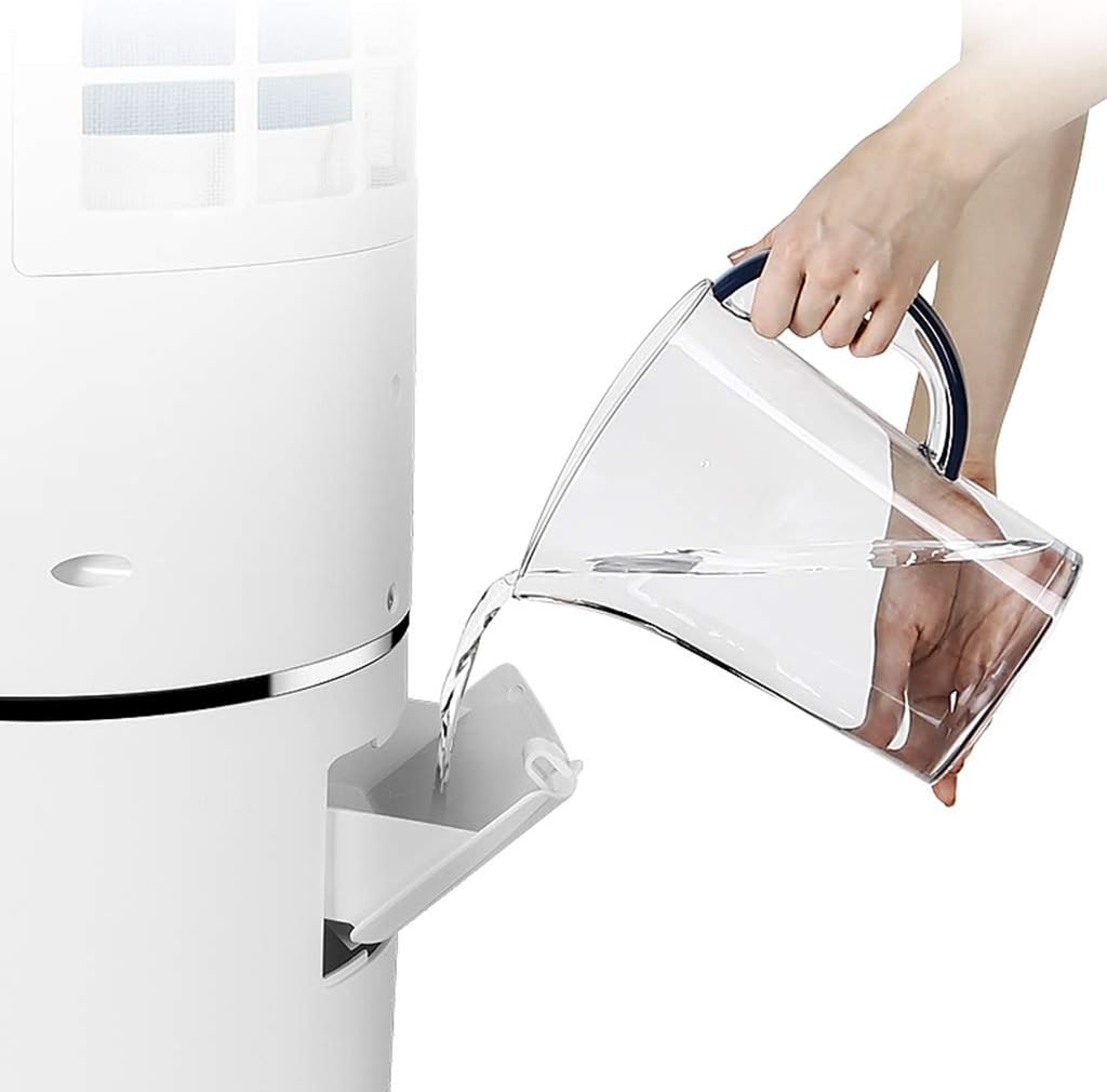 Portable Air Conditioner Fan Tower Airconditoner Conditioner Whit Remote Control Portable Air Coolers 3 Fan Speed Unit Quiet Humidifier Misting Fan