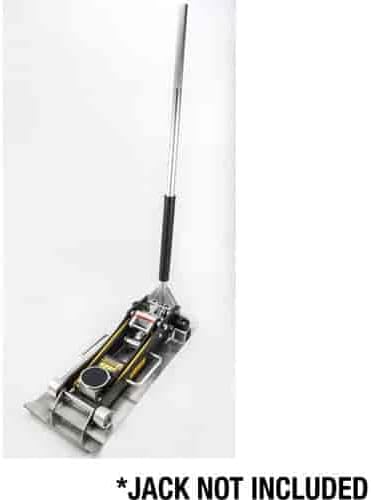 JEGS Jack Skid Plate | Fits JEGS 2-Ton Floor Jack Part # 555-80006 (Available Separately) | Ideal For Work On Dirt, Gravel, & Grass | Made In USA | Aluminum