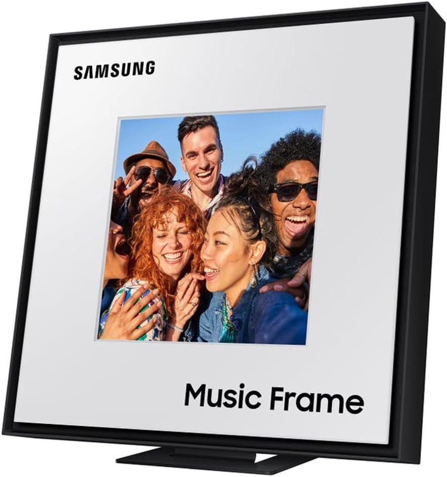 Samsung QN43LS03DA 43 inch The Frame QLED 4K Smart TV (2024 Model) Bundle with HW-LS60D Photo Music Frame Smart Speaker Dolby ATMOS w/Q-Symphony