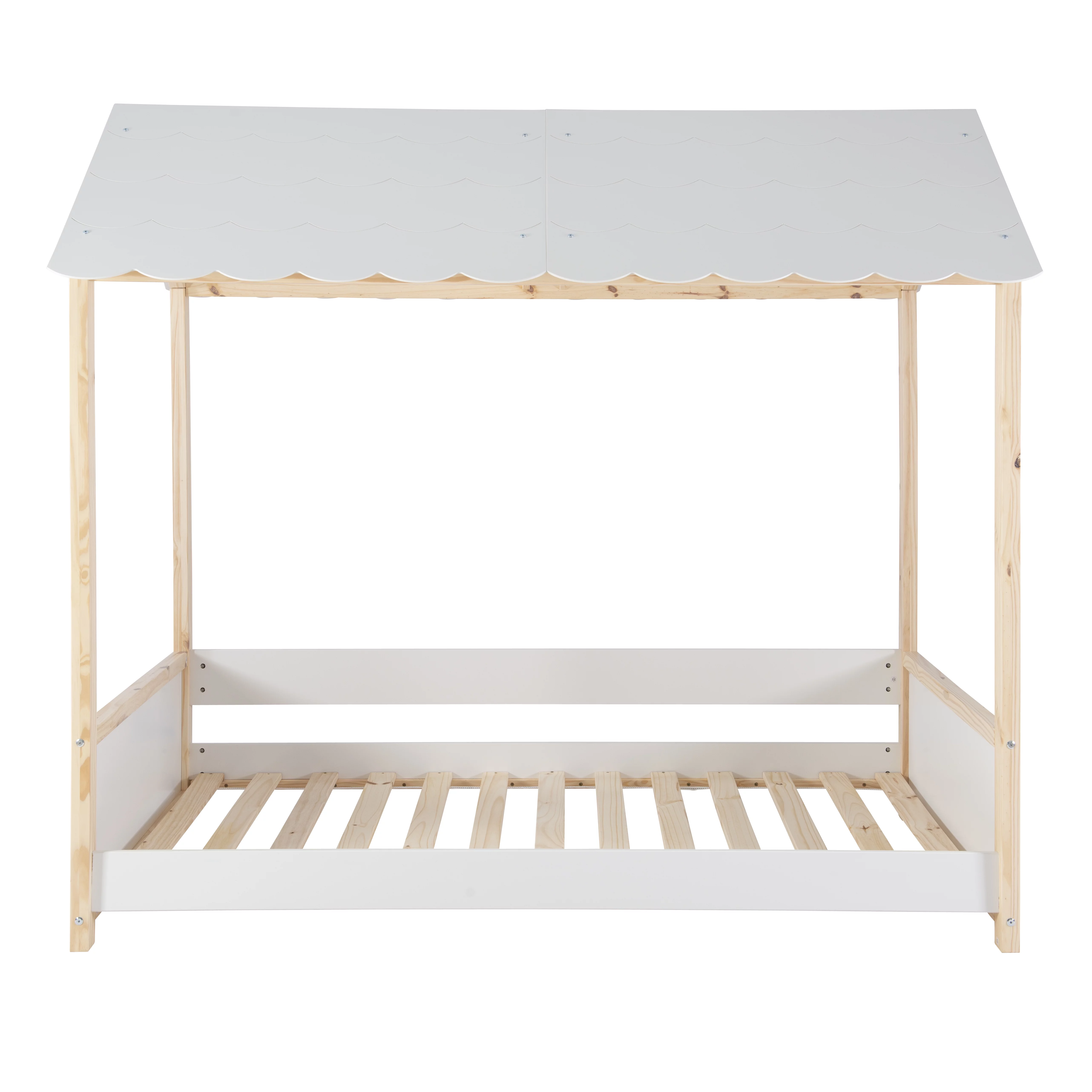 Powell Allyson Kid's Bed, Twin, White