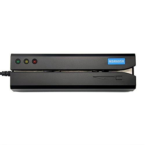 Deftun MSR605X USB Magnetic Stripe Swipe Credit Card Reader Writer Encoder MSR206