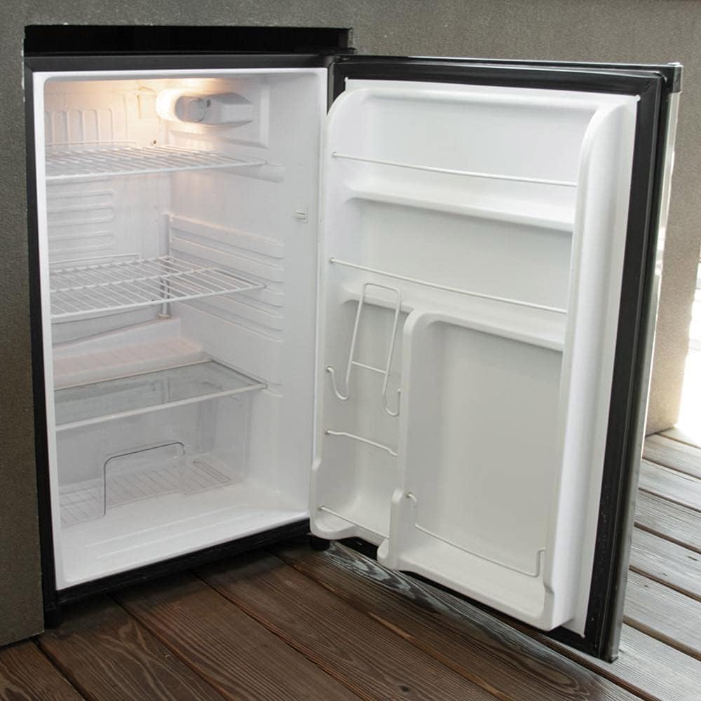 Lion Premium Grills 1001 Refrigerator with Stainless Steel Front Door, 32 by 20-1/8-Inch